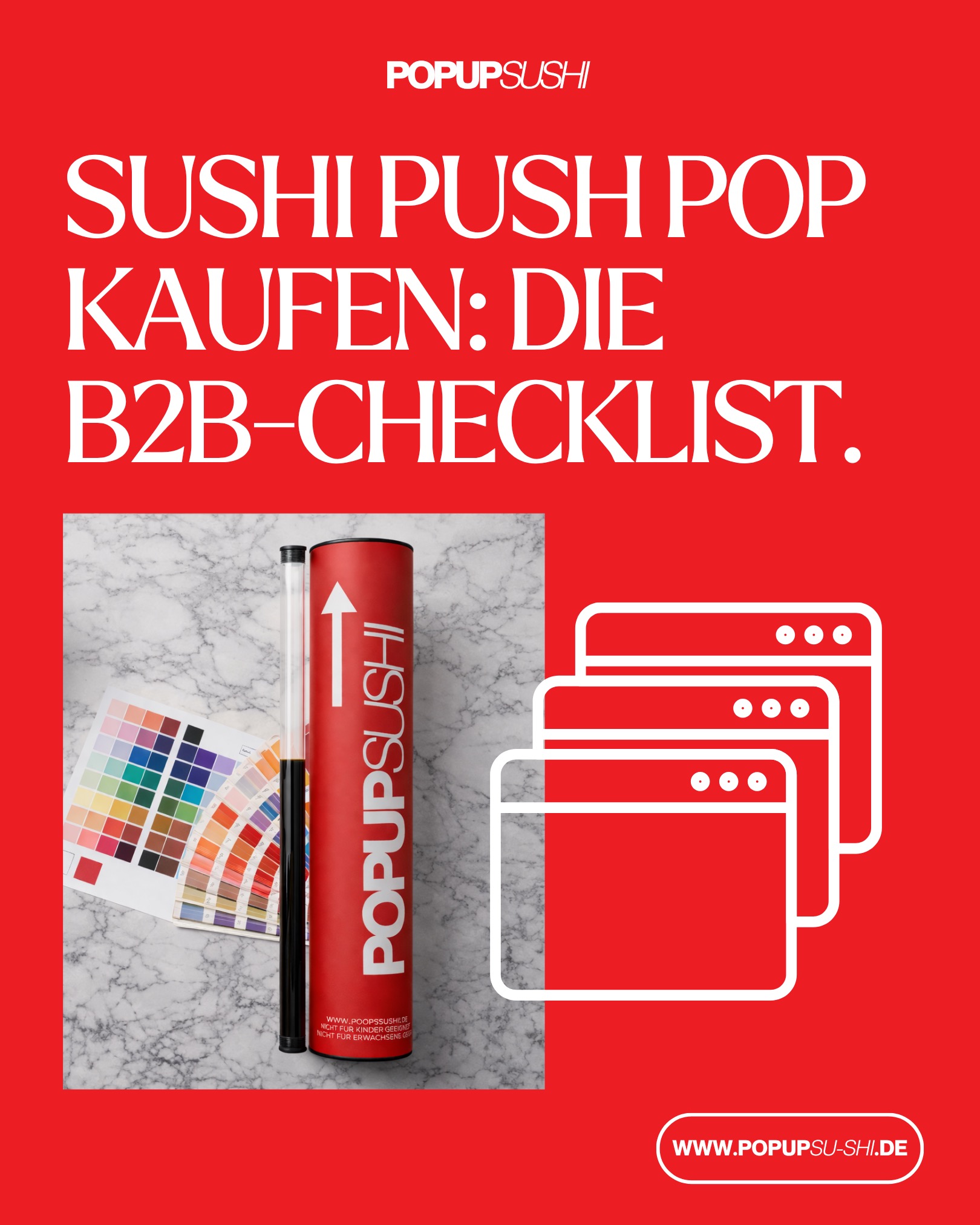 Sushi Push Pop kaufen im B2B: Die Checkliste für Restaurantbesitzer